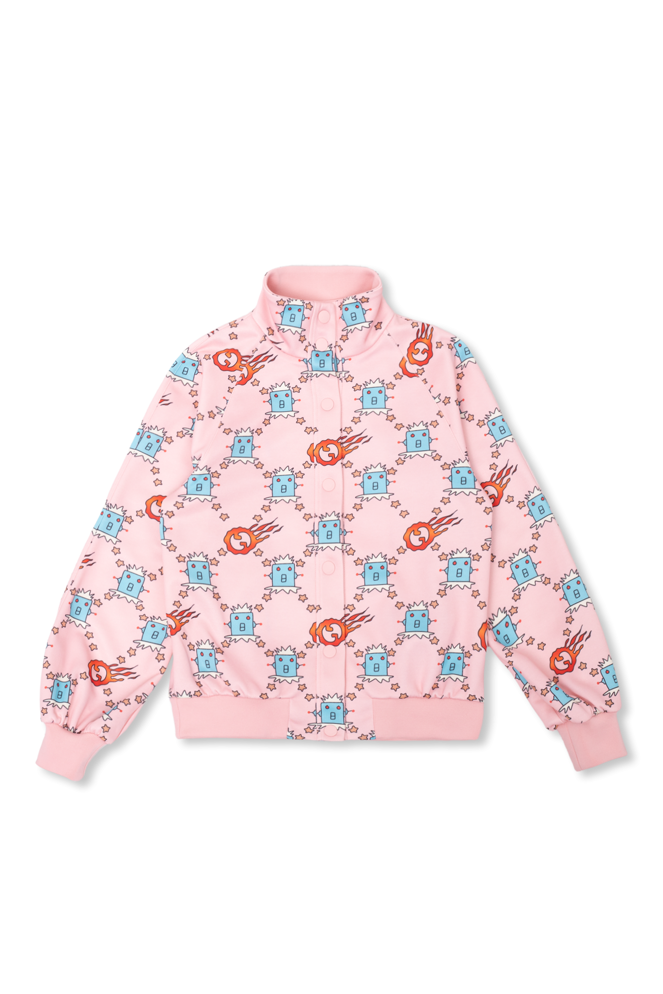 Gucci Kids Sweatshirt with standing collar | Kids's Girls clothes